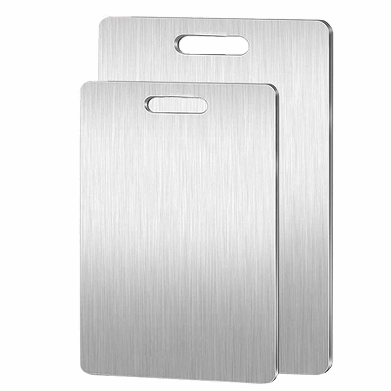 Double-Sided Kitchen Cutting Board , Household Board for Vegetables , Dough , Fruit Cutting & Rolling S серебряный
Double-Sided Kitchen Cutting Board , Household Board for Vegetables , Dough , Fruit Cutting & Rolling S серебряный