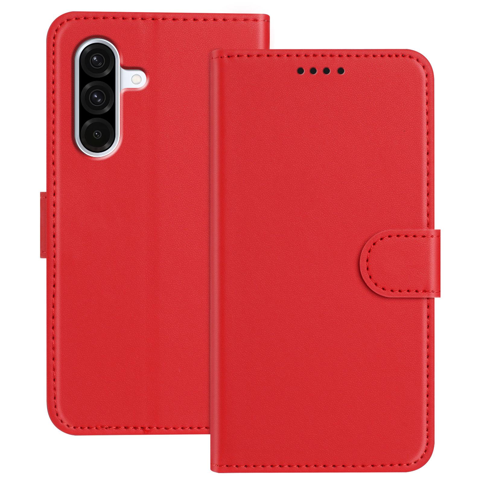 For Samsung Galaxy A36 5G Leather Case Wallet Stand Solid Color Anti Drop Phone Cover Red
For Samsung Galaxy A36 5G Leather Case Wallet Stand Solid Color Anti Drop Phone Cover Red