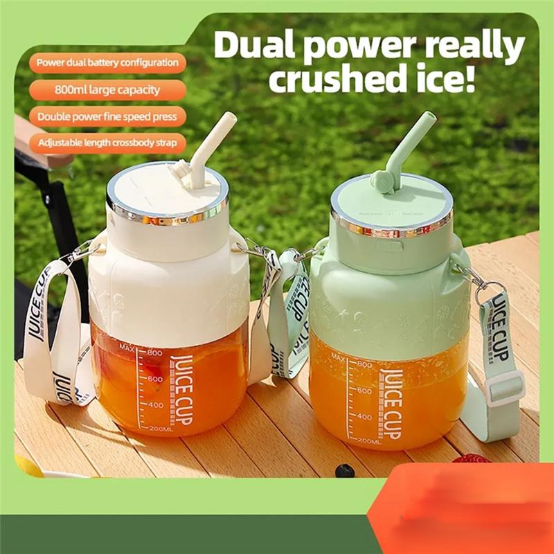 B69A Wireless Portable Juicing Bucket Electric 800Ml Cup Fresh Fruit Juicer With Large Capacity And 10 Stainless Steel Blades білий
B69A Wireless Portable Juicing Bucket Electric 800Ml Cup Fresh Fruit Juicer With Large Capacity And 10 Stainless Steel Blades білий