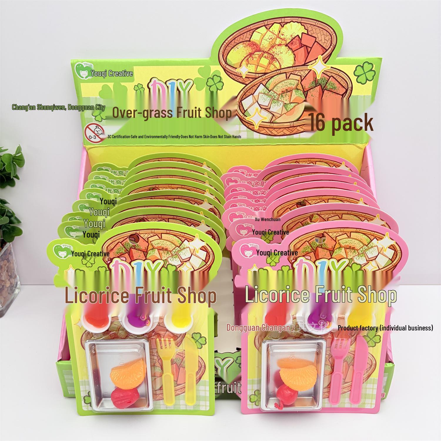 DIY Licorice Fruit Stand Miniature Role-Playing Educational Toys for Children
DIY Licorice Fruit Stand Miniature Role-Playing Educational Toys for Children