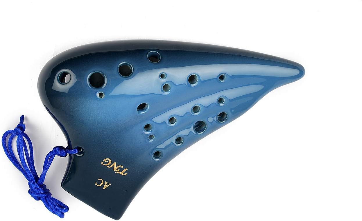 TNG Ocarina Musical Instrument C Tone AC Multiple Tubes Special Ocarina Glaze Finish Three Tube Ceramic Flute Wind Blowing Blue [Triple/Alto/Gradient жовтий
TNG Ocarina Musical Instrument C Tone AC Multiple Tubes Special Ocarina Glaze Finish Three Tube Ceramic Flute Wind Blowing Blue [Triple/Alto/Gradient жовтий