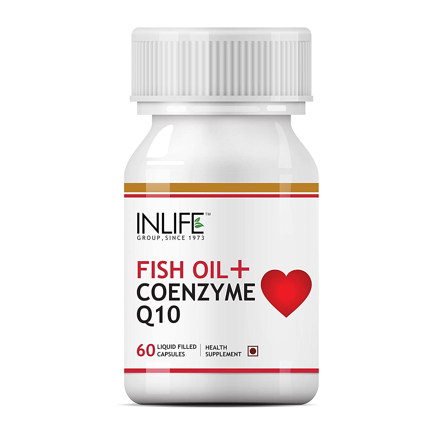 Риб ячий жир + Коензим Q10 (60 кап), Fish Oil with Coenzyme Q10, INLIFE
Риб ячий жир + Коензим Q10 (60 кап), Fish Oil with Coenzyme Q10, INLIFE