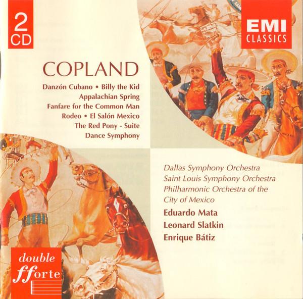 CD COPLAND, MATA; SLATKIN - Copland;Orchestral Works 724357365321 EMI Classics 1999 Japan Classical Used
CD COPLAND, MATA; SLATKIN - Copland;Orchestral Works 724357365321 EMI Classics 1999 Japan Classical Used