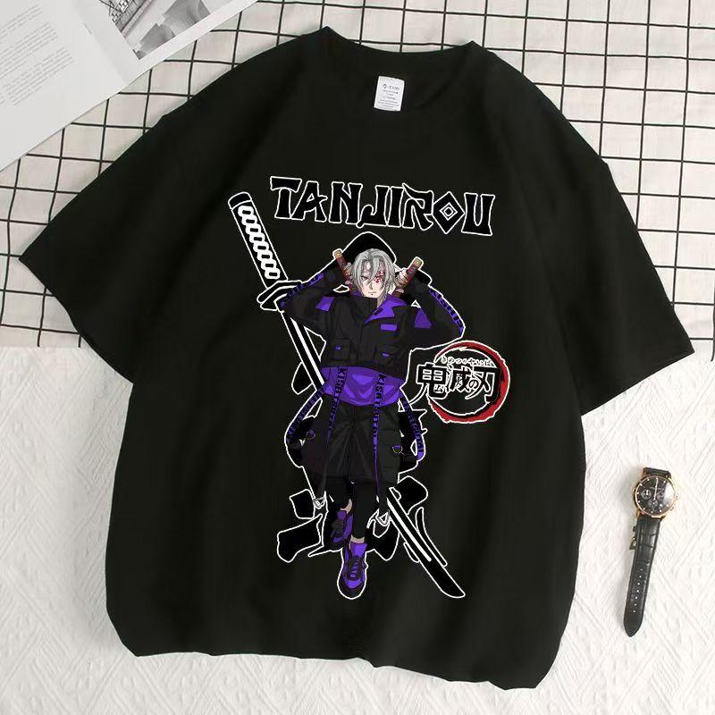 Demon Slayer Kamado Tanjiro Tshirt Men Women Summer Pure Cotton Short Sleeve Loose Japanese Style Student Casual Anime Top 4XL
Demon Slayer Kamado Tanjiro Tshirt Men Women Summer Pure Cotton Short Sleeve Loose Japanese Style Student Casual Anime Top 4XL