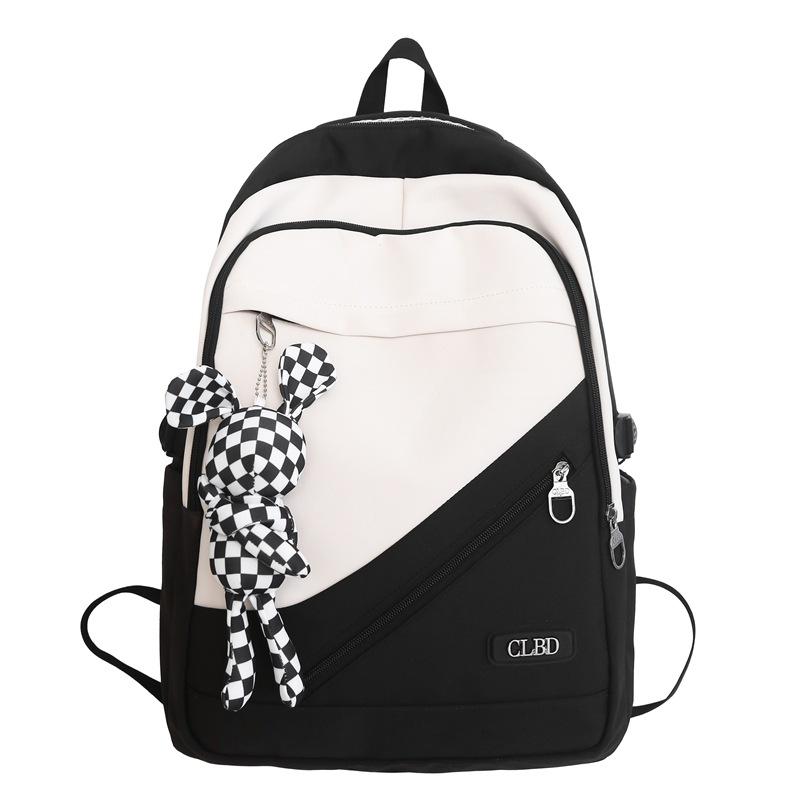 TS JYL laptop bag,New Color Block Backpack Student Large School Outdoor Light Travel Bag single package чёрный
TS JYL laptop bag,New Color Block Backpack Student Large School Outdoor Light Travel Bag single package чёрный