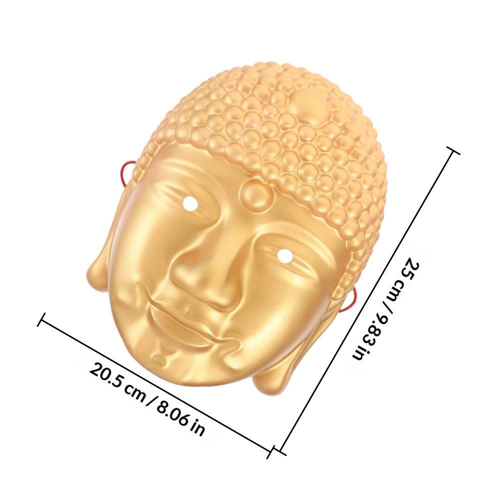 2Pcs Gold Buddha Head Mask Buddhist Costume Meditating Masquerade Halloween Party Accessories Buddha Costume Mask China Mainland
2Pcs Gold Buddha Head Mask Buddhist Costume Meditating Masquerade Halloween Party Accessories Buddha Costume Mask China Mainland