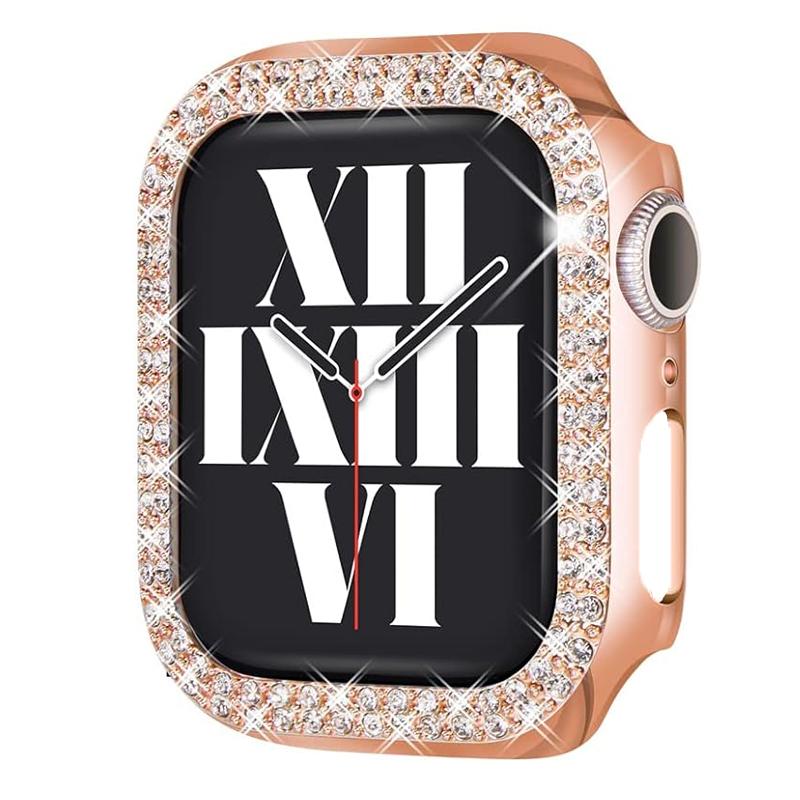 Bling Case for Apple Watch Series 9 8 7 6 5 4 3 2 1 SE(No Screen), Women Glitter Rhinestone Protector Frame. 45mm розового золота
Bling Case for Apple Watch Series 9 8 7 6 5 4 3 2 1 SE(No Screen), Women Glitter Rhinestone Protector Frame. 45mm розового золота