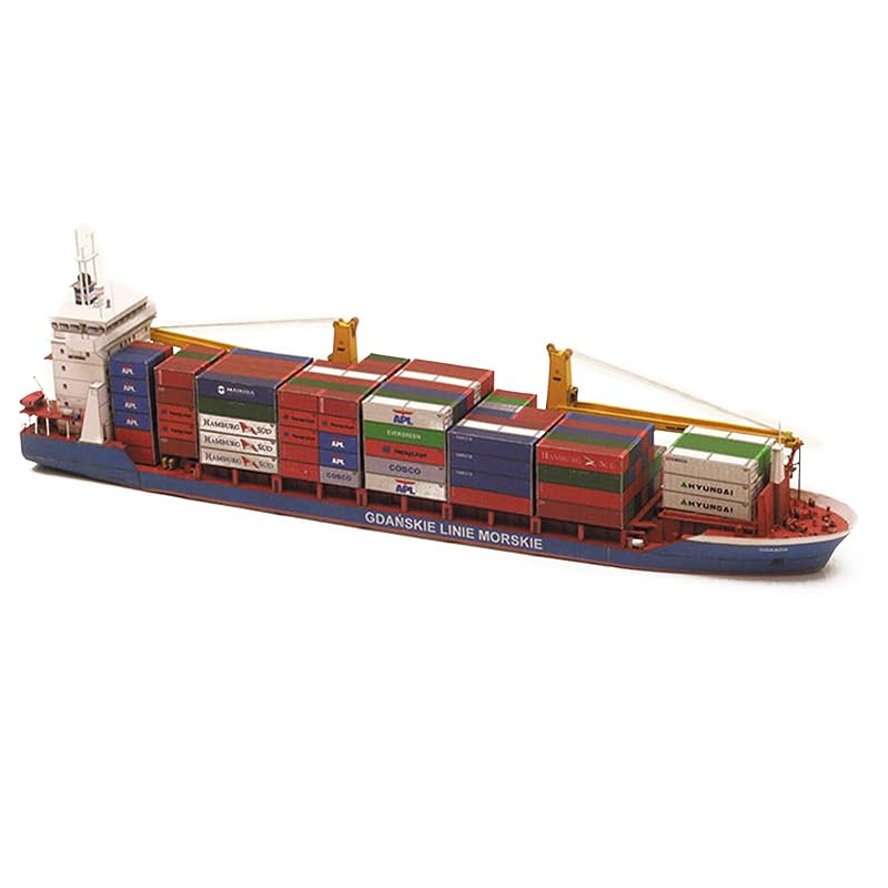 1:400 3D paper Poland gdańsk cargo ship model handmade DIY ship model figurine (Unassembled kit)
1:400 3D paper Poland gdańsk cargo ship model handmade DIY ship model figurine (Unassembled kit)