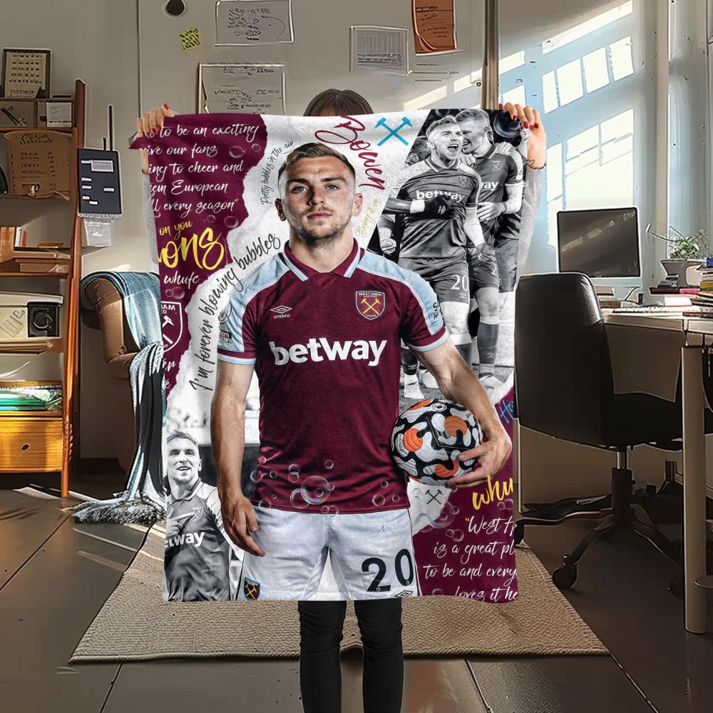 West Ham United Print FlAannel Blanket, High quality Comfortable for All Seasons, Home Decor, Warmth and Comfort 80cm x 120cm
West Ham United Print FlAannel Blanket, High quality Comfortable for All Seasons, Home Decor, Warmth and Comfort 80cm x 120cm