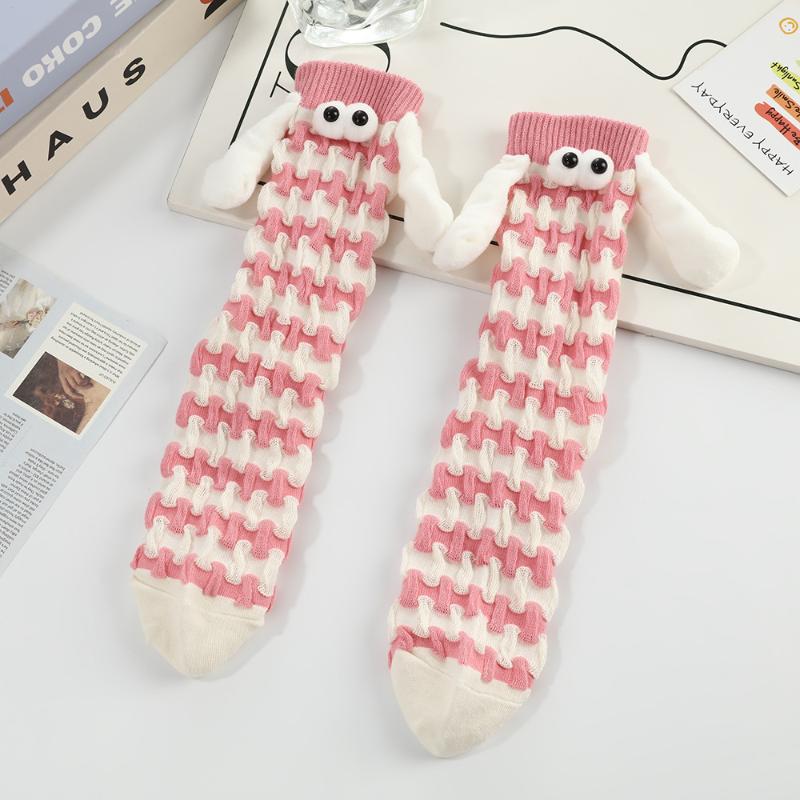 Funny Magnetic Couple Holding Hands Socks - Winter Warm Long Socks for Couples, Anti-Cold and Cozy One Size розовый
Funny Magnetic Couple Holding Hands Socks - Winter Warm Long Socks for Couples, Anti-Cold and Cozy One Size розовый