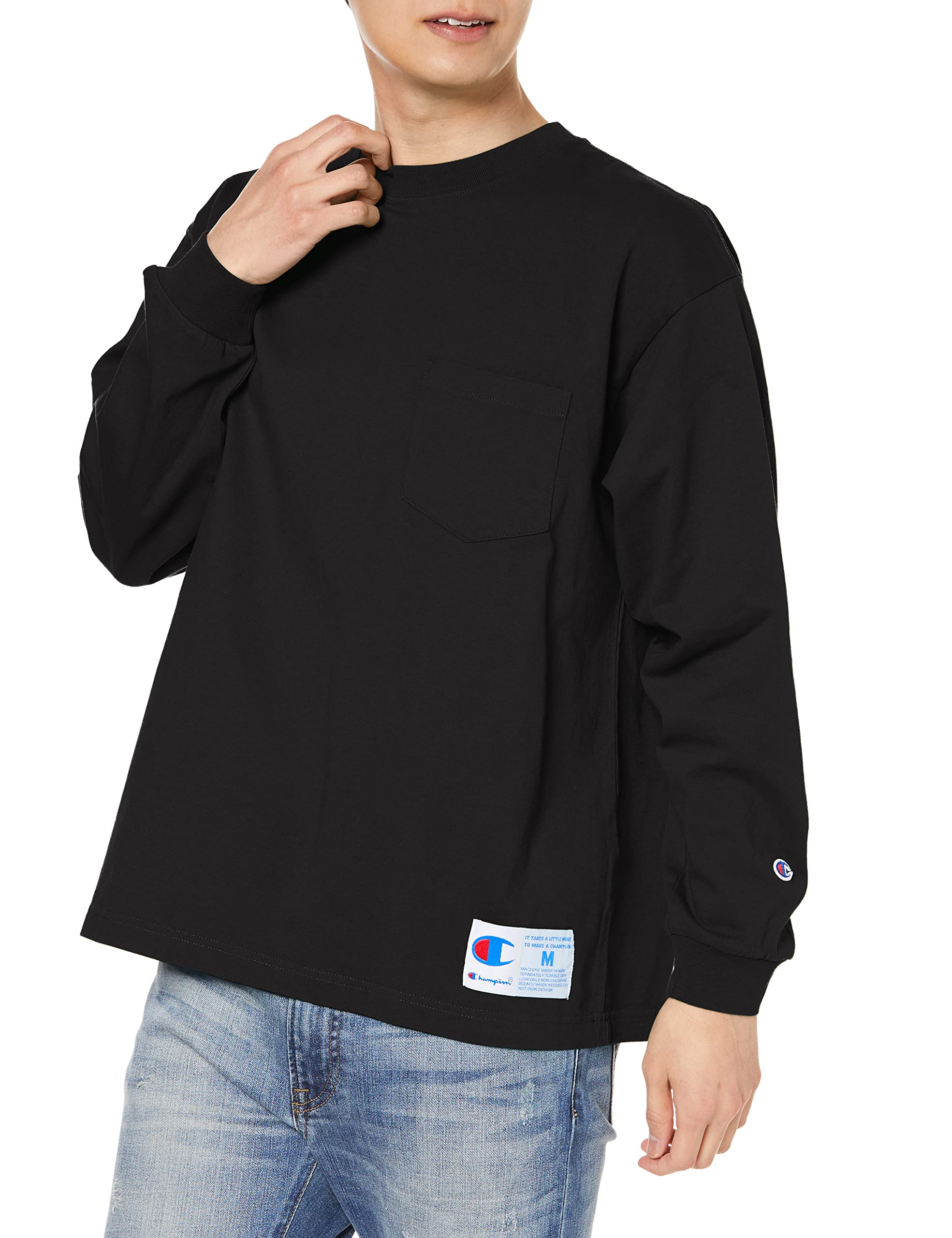 Champion Action Style Long Sleeve Relaxed Size L Men s T-Shirt, 100% Cotton, One-Point Logo, Fit, Black, (C3-V415) чёрный
Champion Action Style Long Sleeve Relaxed Size L Men s T-Shirt, 100% Cotton, One-Point Logo, Fit, Black, (C3-V415) чёрный