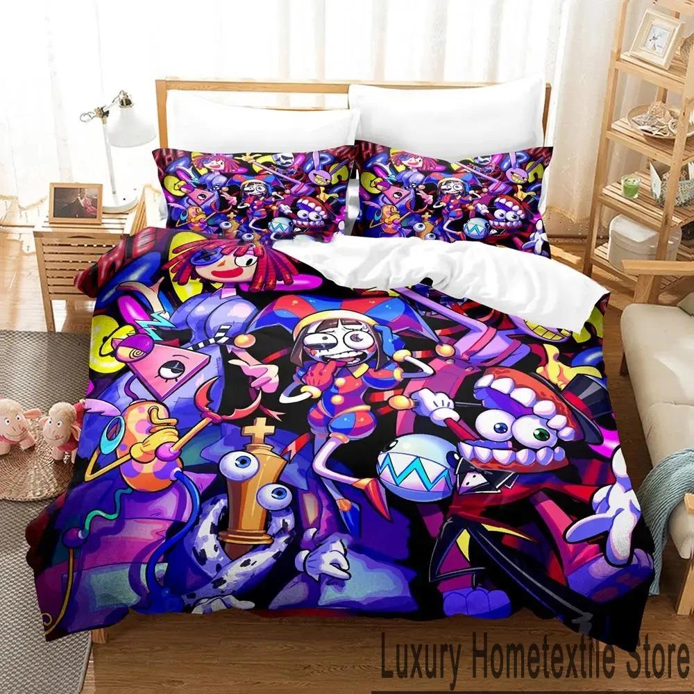 3D Print Cartoon Amazing Digital Circus Bedding Set Boys Girls Twin Queen King Size Duvet Cover Pillowcase Bed boys Adult 70x133cm 2pcs
3D Print Cartoon Amazing Digital Circus Bedding Set Boys Girls Twin Queen King Size Duvet Cover Pillowcase Bed boys Adult 70x133cm 2pcs