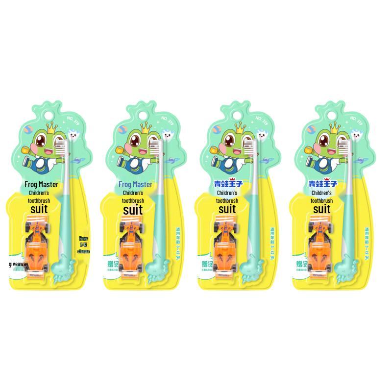 Frog Prince Kids Ultra-Soft Toothbrushes (4-Pack)
Frog Prince Kids Ultra-Soft Toothbrushes (4-Pack)