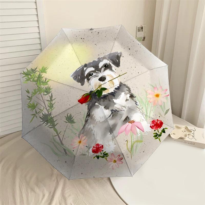 1PC Dog Flowers Umbrella-8-Rib Reinforced, Automatic Open, Lightweight & Durable, Cute Fashion Accessory for Outdoor-T120
1PC Dog Flowers Umbrella-8-Rib Reinforced, Automatic Open, Lightweight & Durable, Cute Fashion Accessory for Outdoor-T120
