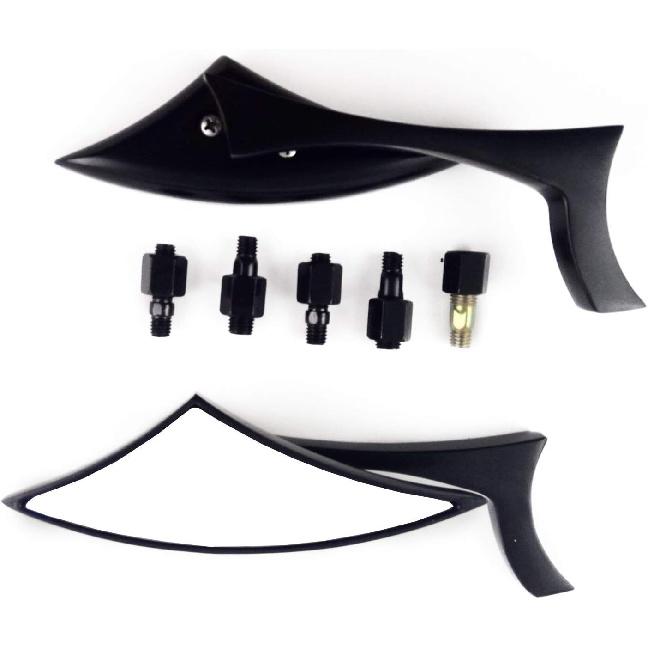 2X Black Aluminum Blade Spear Rearview Side Mirror For Motorcycle Cruiser Chopper Street Standard Bike Suzuki B-King
2X Black Aluminum Blade Spear Rearview Side Mirror For Motorcycle Cruiser Chopper Street Standard Bike Suzuki B-King