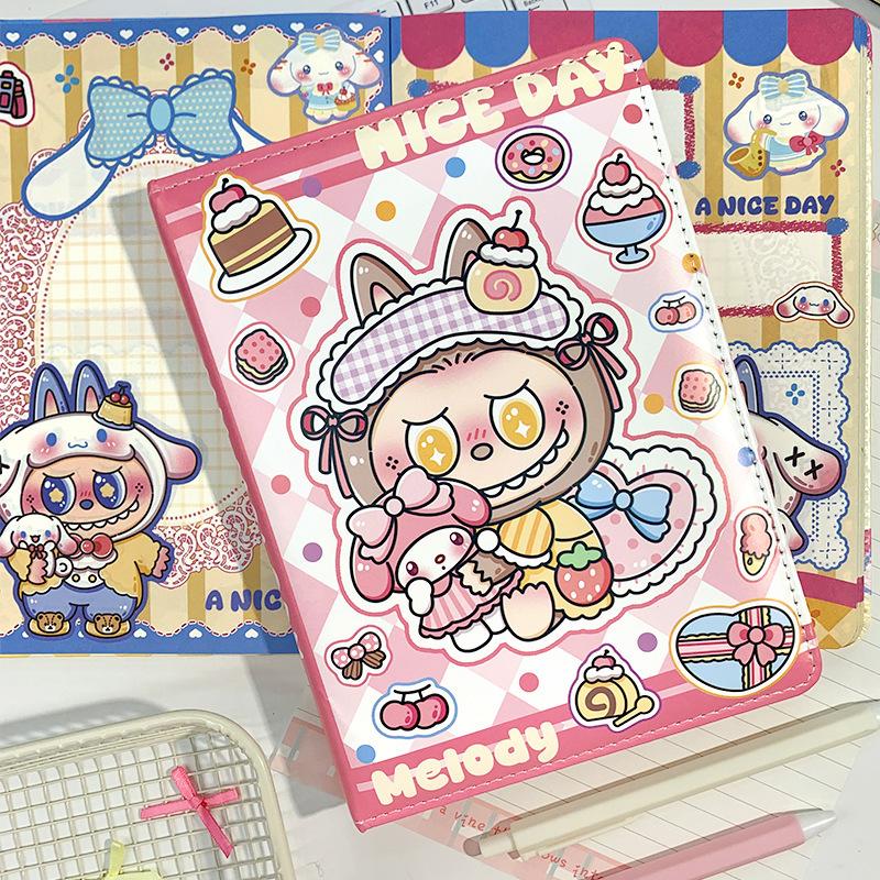 Cartoon Cloth A5 Color Page Leather Book Handbook Student Diary Notebook Notebook Sub Color Page Book
Cartoon Cloth A5 Color Page Leather Book Handbook Student Diary Notebook Notebook Sub Color Page Book