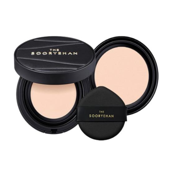 a0608 SOORYEHAN The Black Tension Fit Mesh Cushion Foundation SPF50+ PA+++13g + Refill 13g (2 Shades) no.21
a0608 SOORYEHAN The Black Tension Fit Mesh Cushion Foundation SPF50+ PA+++13g + Refill 13g (2 Shades) no.21