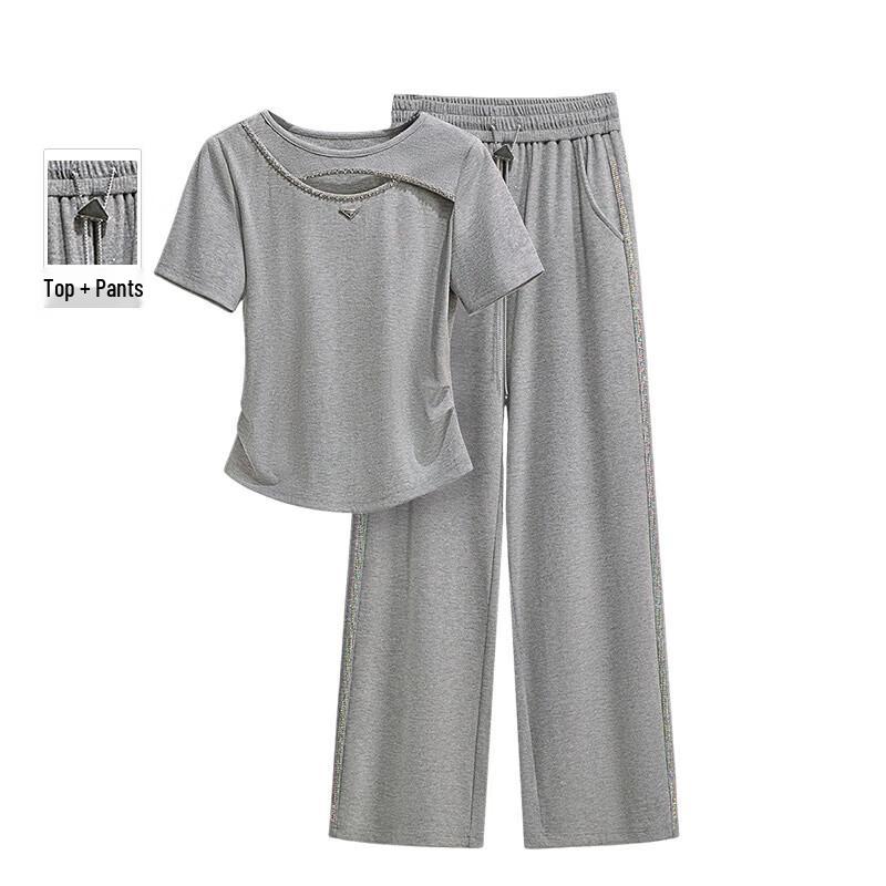 Women s Summer Hollow Top & Casual Pants Set S
Women s Summer Hollow Top & Casual Pants Set S