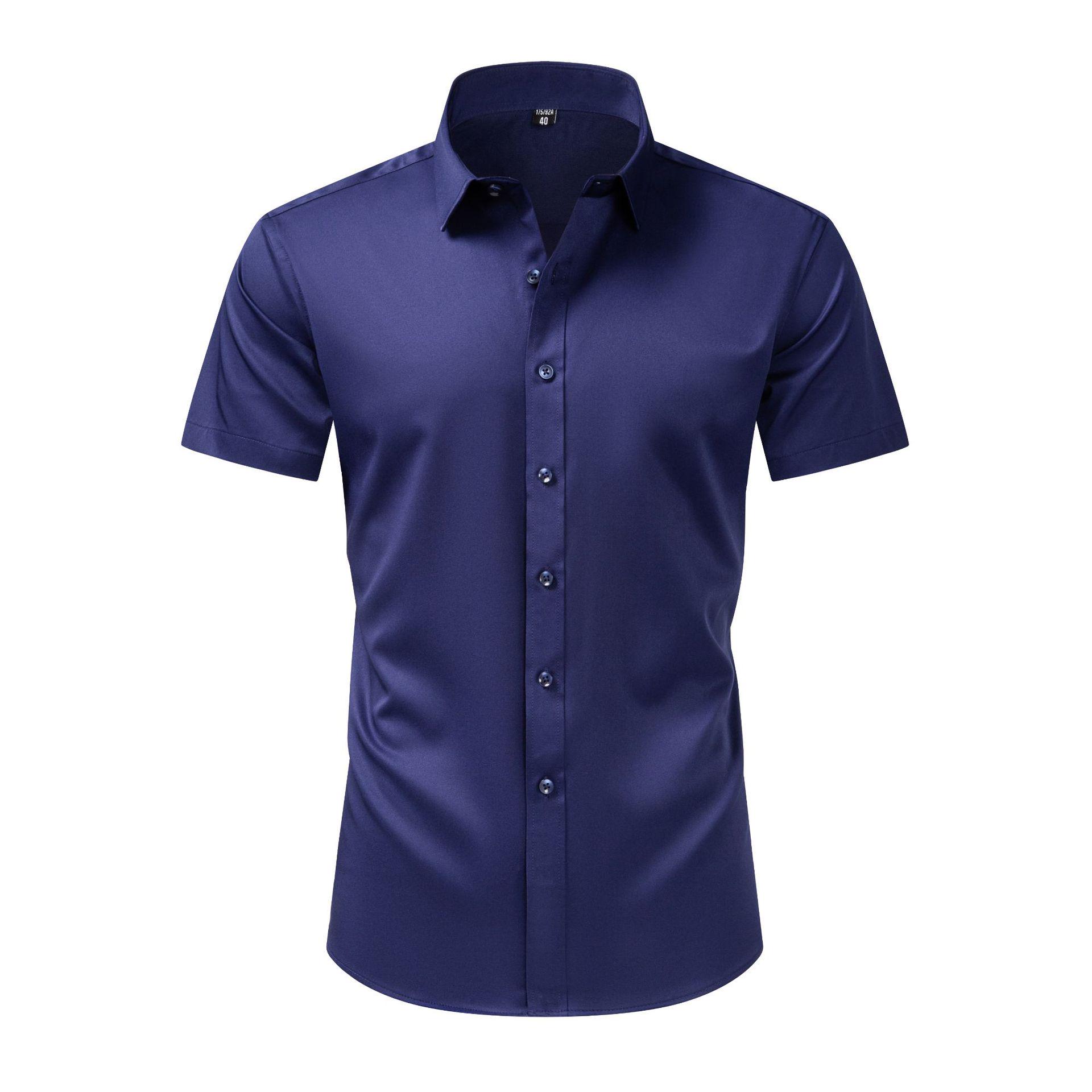 Men s Spring Short-sleeved Stretch Shirt – Solid Color Business Casual for Middle-aged and Young 3XL
Men s Spring Short-sleeved Stretch Shirt – Solid Color Business Casual for Middle-aged and Young 3XL