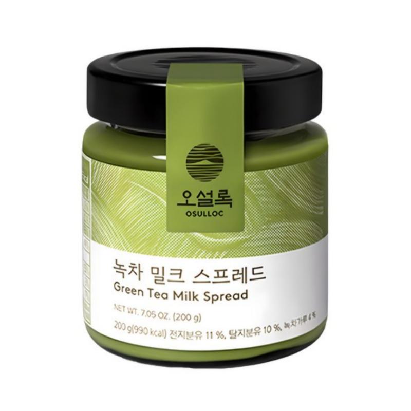 Osulloc Green Tea Milk Spread 200g
Osulloc Green Tea Milk Spread 200g