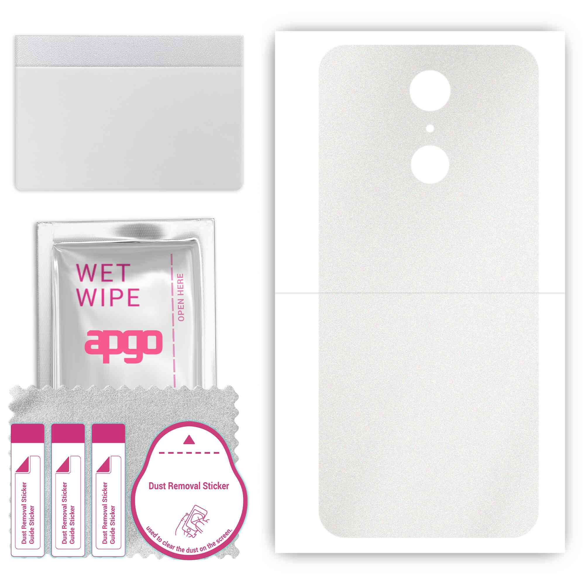 apgo Protective Skin Sticker for the back compatible with Cubot Nova, Wrap Film, Foil, Vinyl - Pattern Matte Transparent
apgo Protective Skin Sticker for the back compatible with Cubot Nova, Wrap Film, Foil, Vinyl - Pattern Matte Transparent