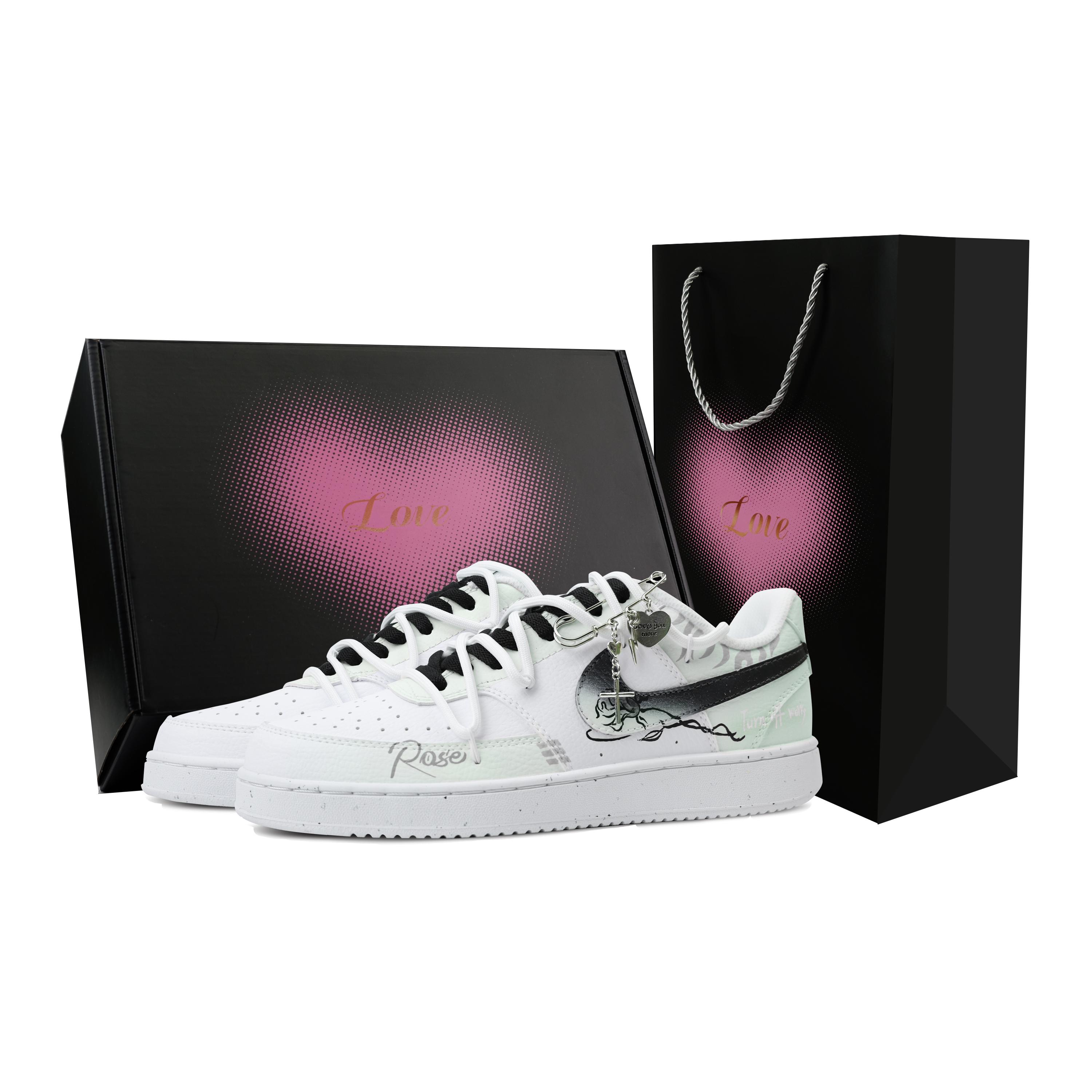 Nike Court Vision 1 Skateboard Shoes Men s Low Top White/Green DH2987-101(Team683-&) 43
Nike Court Vision 1 Skateboard Shoes Men s Low Top White/Green DH2987-101(Team683-&) 43