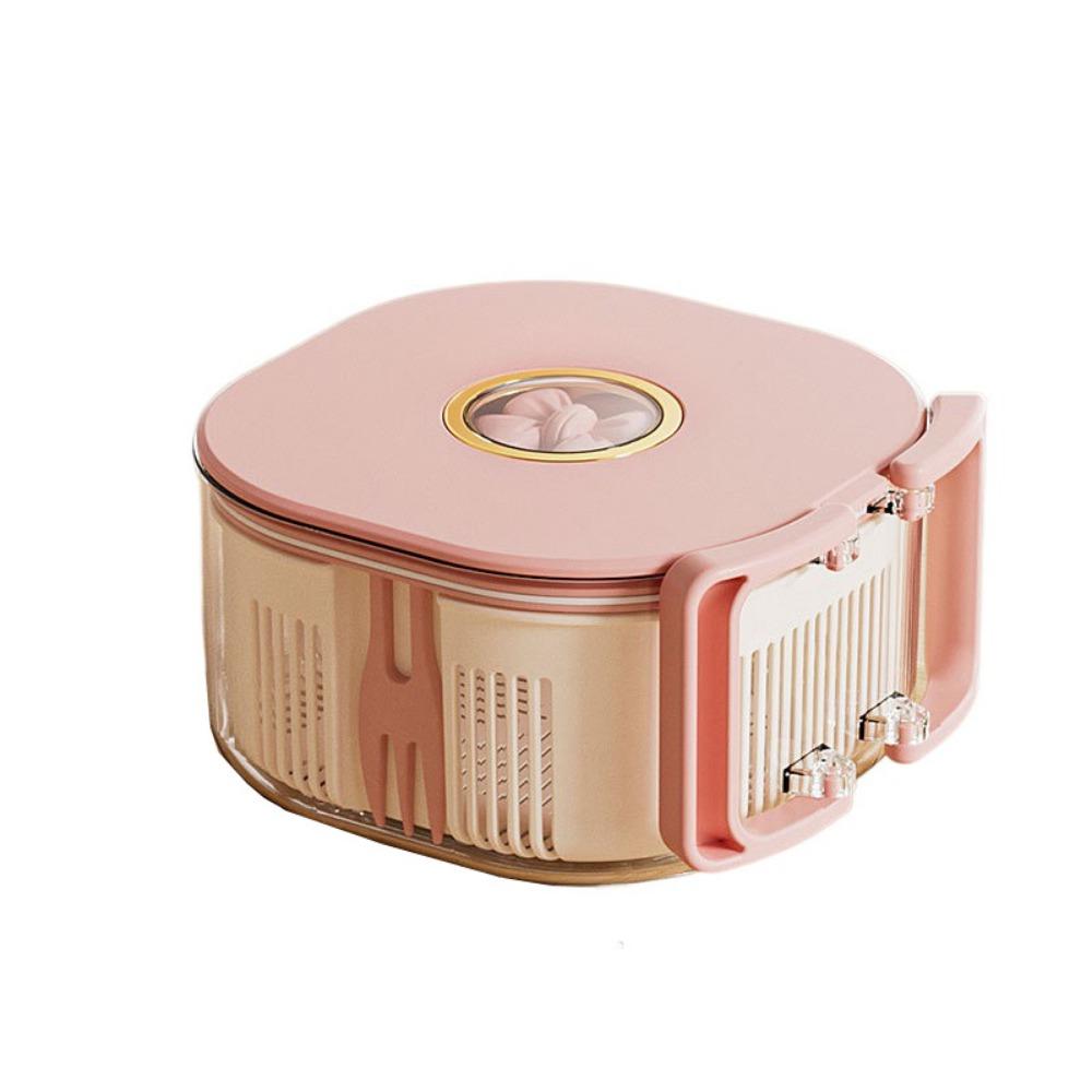 Утолщенная большая корзина для слива с крышкой с маленькими вилками Кухонная миска для слива Очиститель ягод розовый
Утолщенная большая корзина для слива с крышкой с маленькими вилками Кухонная миска для слива Очиститель ягод розовый