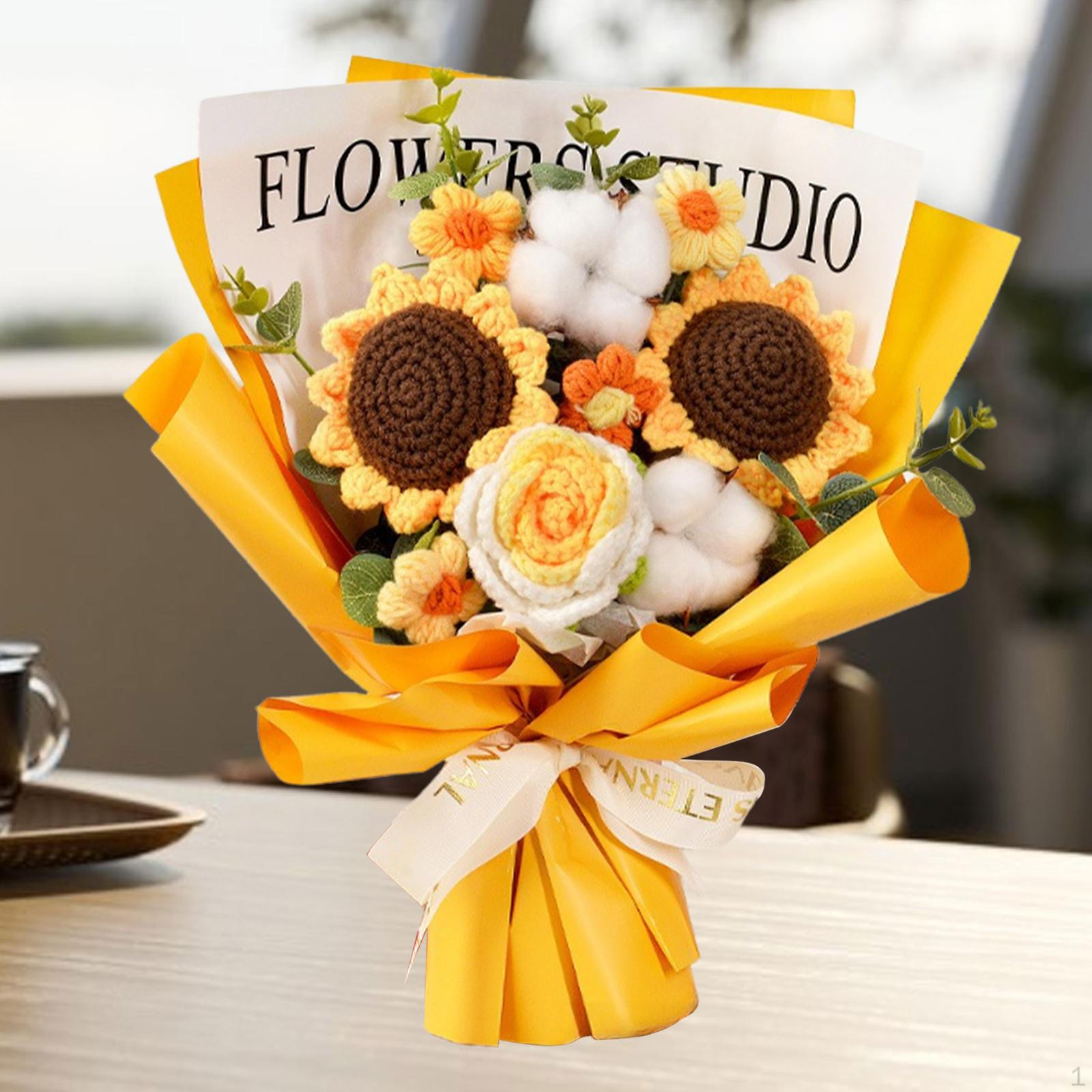 Букет искусственных цветов ручной работы, Подарки на День матери, Праздничное украшение для дома жёлтый
Букет искусственных цветов ручной работы, Подарки на День матери, Праздничное украшение для дома жёлтый
