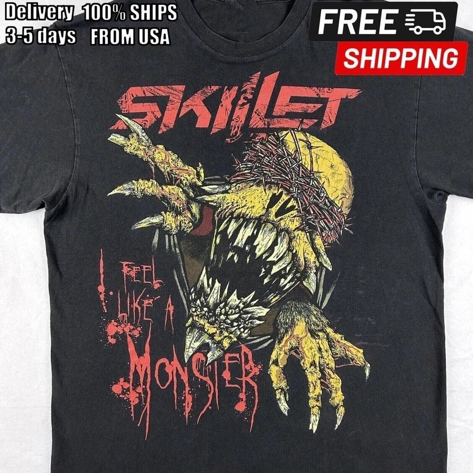 Skillet Monster Black Cotton All Size TShirt Unisex KK2295 Unisex T-Shirt L
Skillet Monster Black Cotton All Size TShirt Unisex KK2295 Unisex T-Shirt L