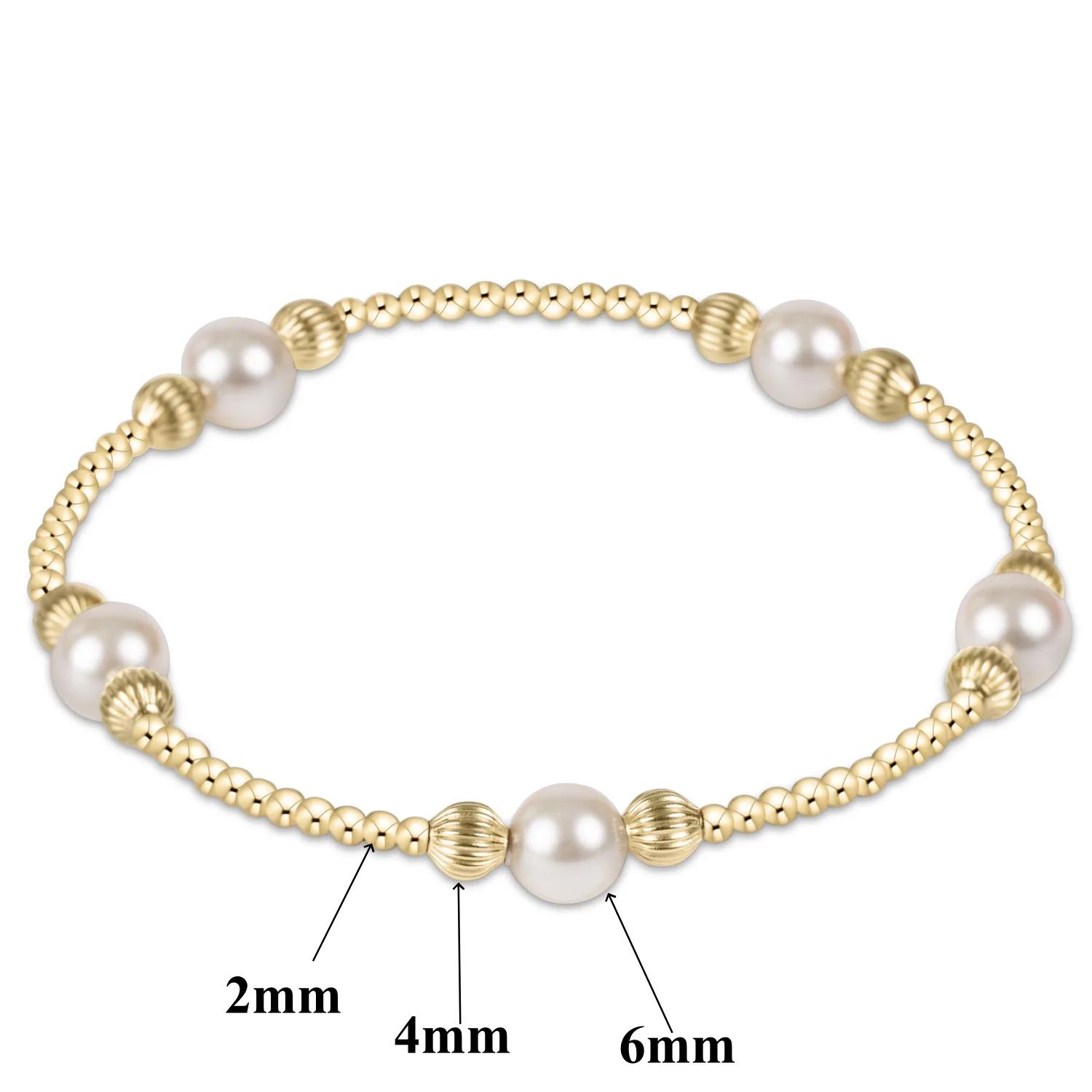Vlen Shell Pearl Bracelet With 18K Gold Plated Beads Stack Jewelry Dainty Bridal Beach Handmade Beaded Bracelets for Women Gift
Vlen Shell Pearl Bracelet With 18K Gold Plated Beads Stack Jewelry Dainty Bridal Beach Handmade Beaded Bracelets for Women Gift