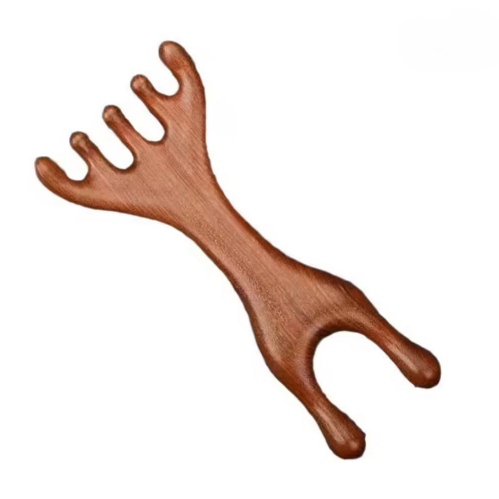 Wooden Meridian Massage Comb Anti-static 6-Claw Head Massager Promote Blood Circulation Body BGua Sha Tool Head Massage Brush
Wooden Meridian Massage Comb Anti-static 6-Claw Head Massager Promote Blood Circulation Body BGua Sha Tool Head Massage Brush