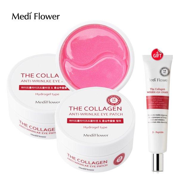 Medi Flower Коллагеновые патчи для глаз против морщин 90 г x 2 шт. + Коллагеновый крем для глаз 40 мл
Medi Flower Коллагеновые патчи для глаз против морщин 90 г x 2 шт. + Коллагеновый крем для глаз 40 мл