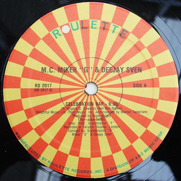 12inch Record MC MIKER G. & DJ SVEN - Celebration Rap RD2017 Roulette 1986 US Rap & Hip-Hop/R&B Used
12inch Record MC MIKER G. & DJ SVEN - Celebration Rap RD2017 Roulette 1986 US Rap & Hip-Hop/R&B Used
