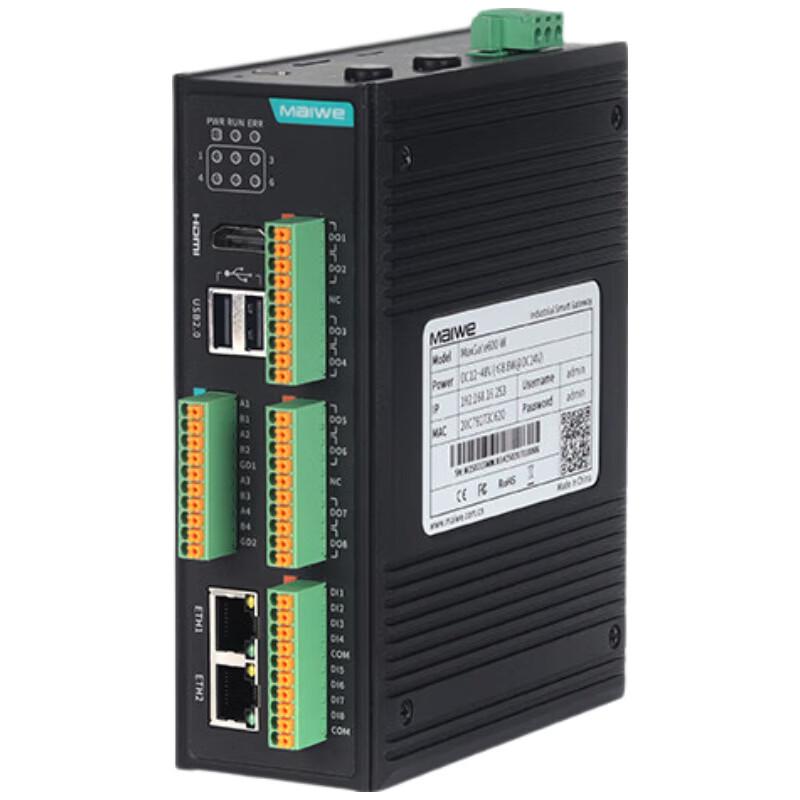 Maiwei MaxGate600 Industrial Edge Computing Gateway
Maiwei MaxGate600 Industrial Edge Computing Gateway
