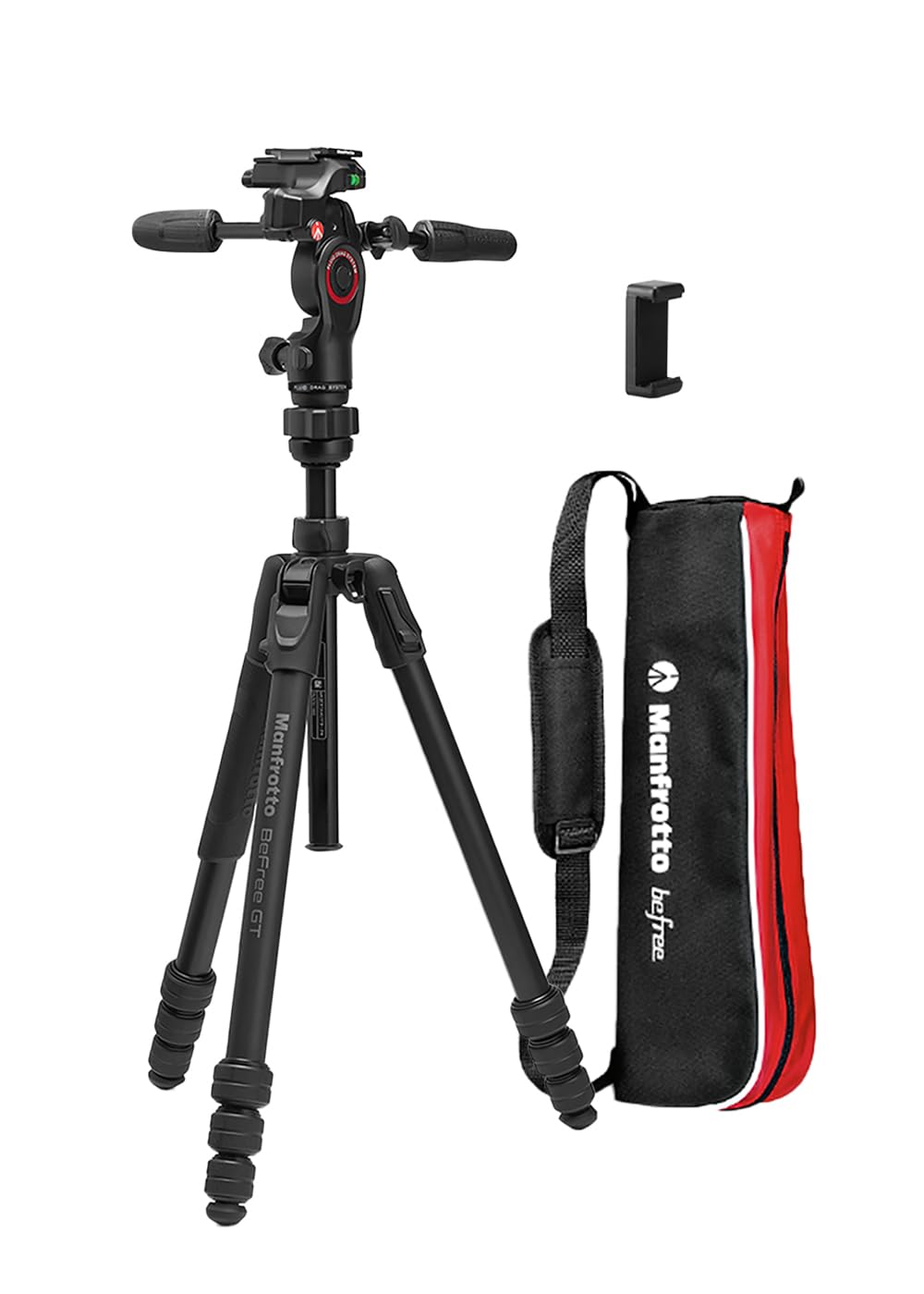 Manfrotto befreeGT FB Twist Алюмінієвий комплект для зйомки Дорожній штатив з механізмом вирівнювання Оснащений головкою з гідравлічною функцією Чохол для перенесення Смартфон чорний
Manfrotto befreeGT FB Twist Алюмінієвий комплект для зйомки Дорожній штатив з механізмом вирівнювання Оснащений головкою з гідравлічною функцією Чохол для перенесення Смартфон чорний