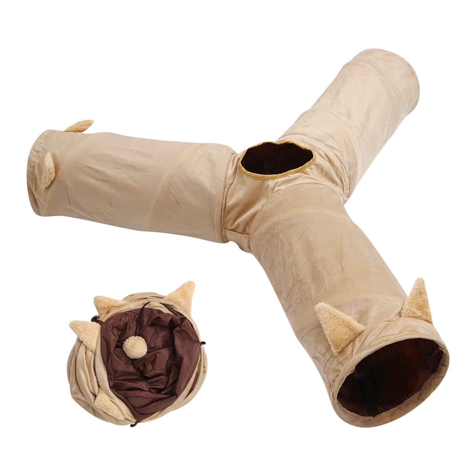 Interactive Cat Toy Foldable Interactive 3 Way Pet Cave Cat Play Tunnel For Small Puppy Bunny Indoor Garden Yard Backyard Animal China Mainland
Interactive Cat Toy Foldable Interactive 3 Way Pet Cave Cat Play Tunnel For Small Puppy Bunny Indoor Garden Yard Backyard Animal China Mainland