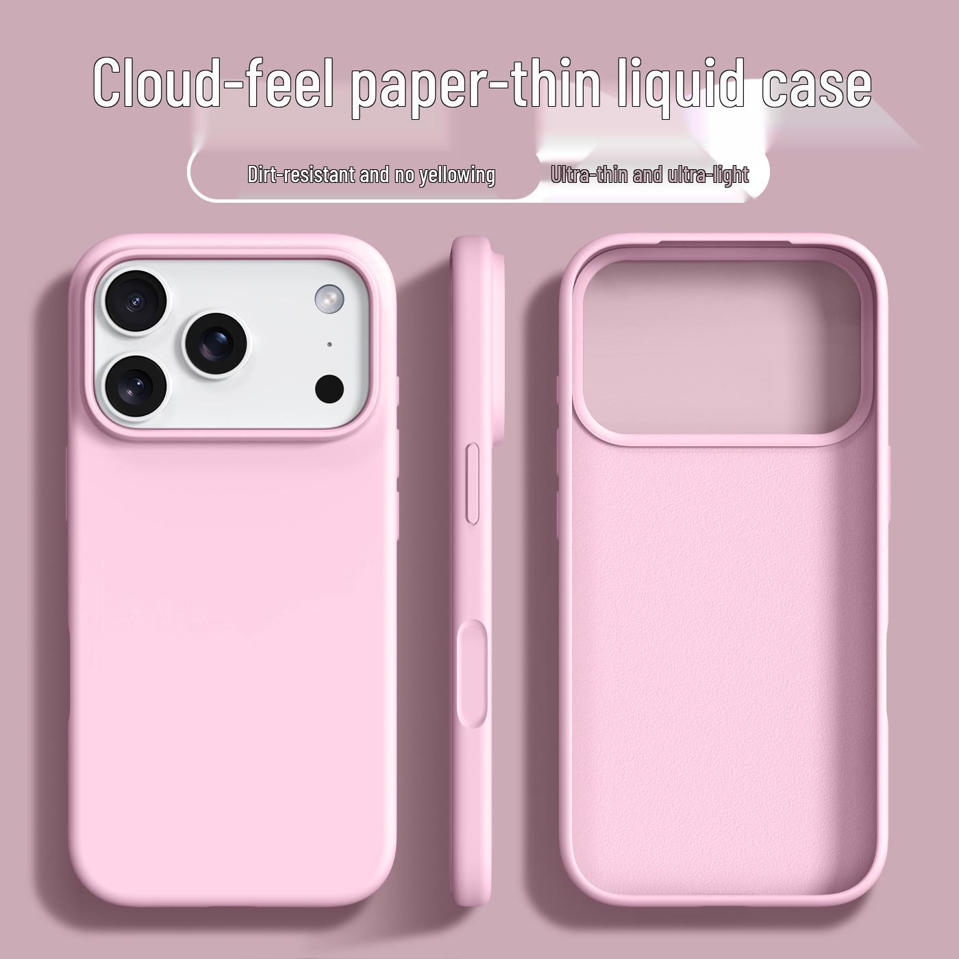 Ультратонкий жидкий силиконовый магнитный чехол для iPhone 17 Pro Max и 17 Air. iPhone 17 Pro
Ультратонкий жидкий силиконовый магнитный чехол для iPhone 17 Pro Max и 17 Air. iPhone 17 Pro