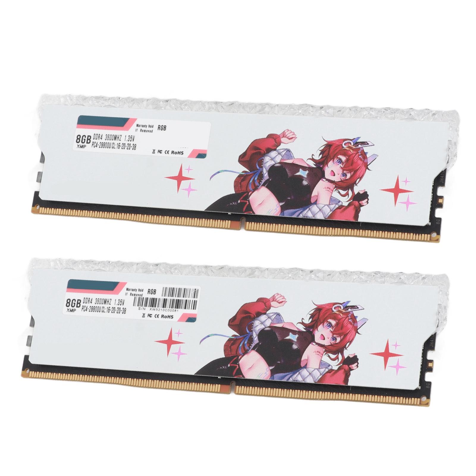 Модуль оперативної пам яті DDR4 RAM XMP2.0 3600 МГц PC4 28800U CL16 20 20 38 1,35 В для ігрового ПК
Модуль оперативної пам яті DDR4 RAM XMP2.0 3600 МГц PC4 28800U CL16 20 20 38 1,35 В для ігрового ПК