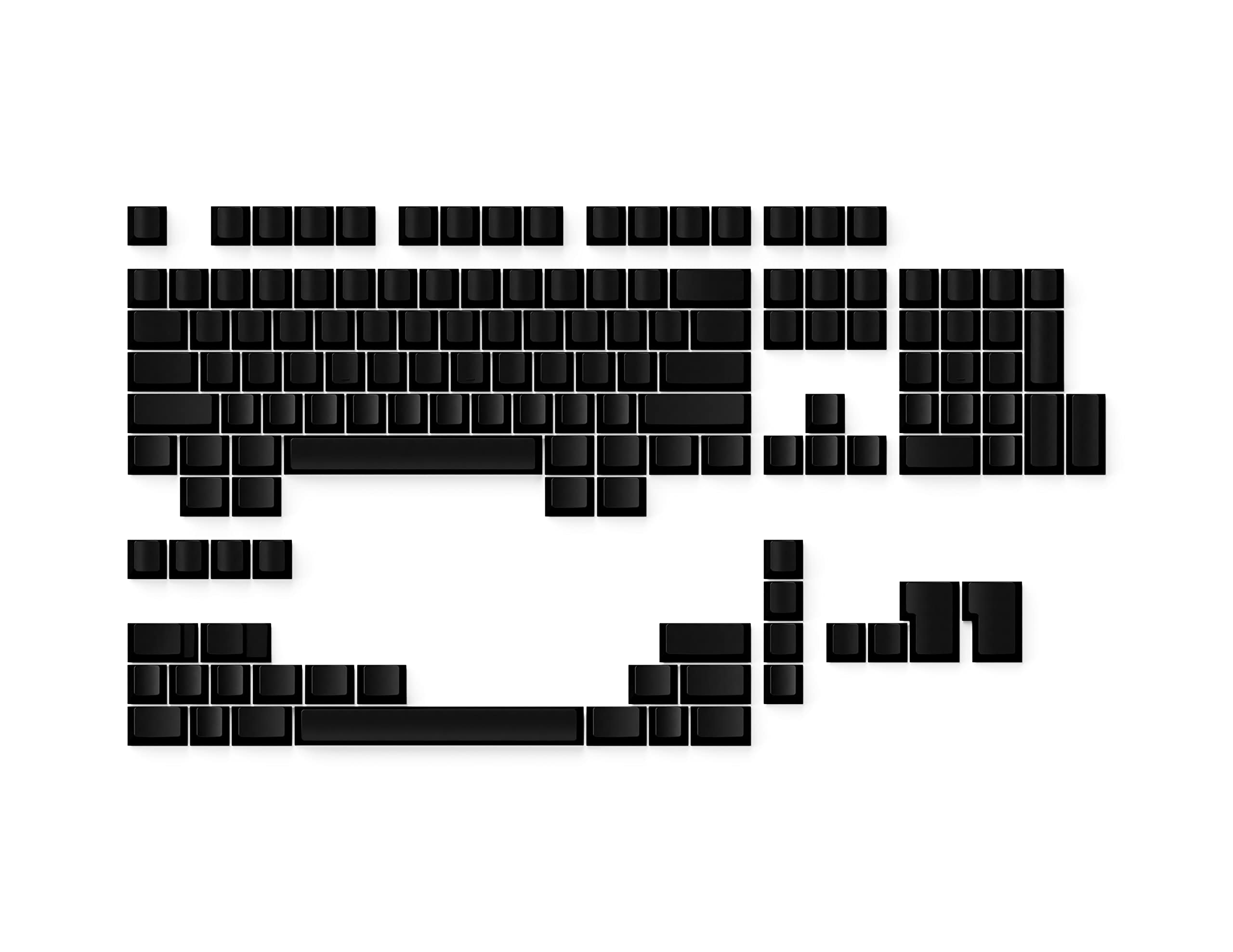 Rank Blank Premium Keycap Set Thick PBT Cherry Profile for Mechanical Keyboard 139 1.4mm (Black, Keys)
Rank Blank Premium Keycap Set Thick PBT Cherry Profile for Mechanical Keyboard 139 1.4mm (Black, Keys)