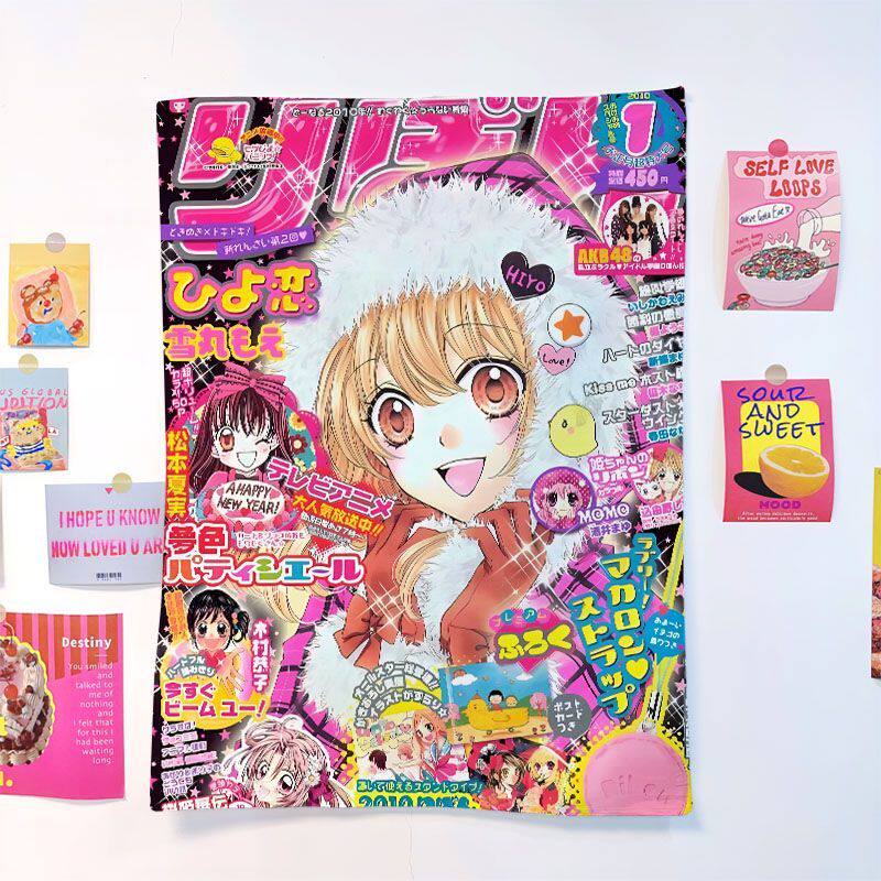 Vintage Japanese High Saturation Magazine Poster Tapestry Wall Decor for Dormitory Bedroom Headboard Artistic Home Decor 74x94cm(29x37in)
Vintage Japanese High Saturation Magazine Poster Tapestry Wall Decor for Dormitory Bedroom Headboard Artistic Home Decor 74x94cm(29x37in)