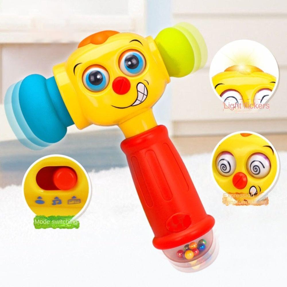 Light& Musical Baby Hammer Toy Electric Percussion Toy Funny Music Hammer 1 Year Old Boys Girls
Light& Musical Baby Hammer Toy Electric Percussion Toy Funny Music Hammer 1 Year Old Boys Girls