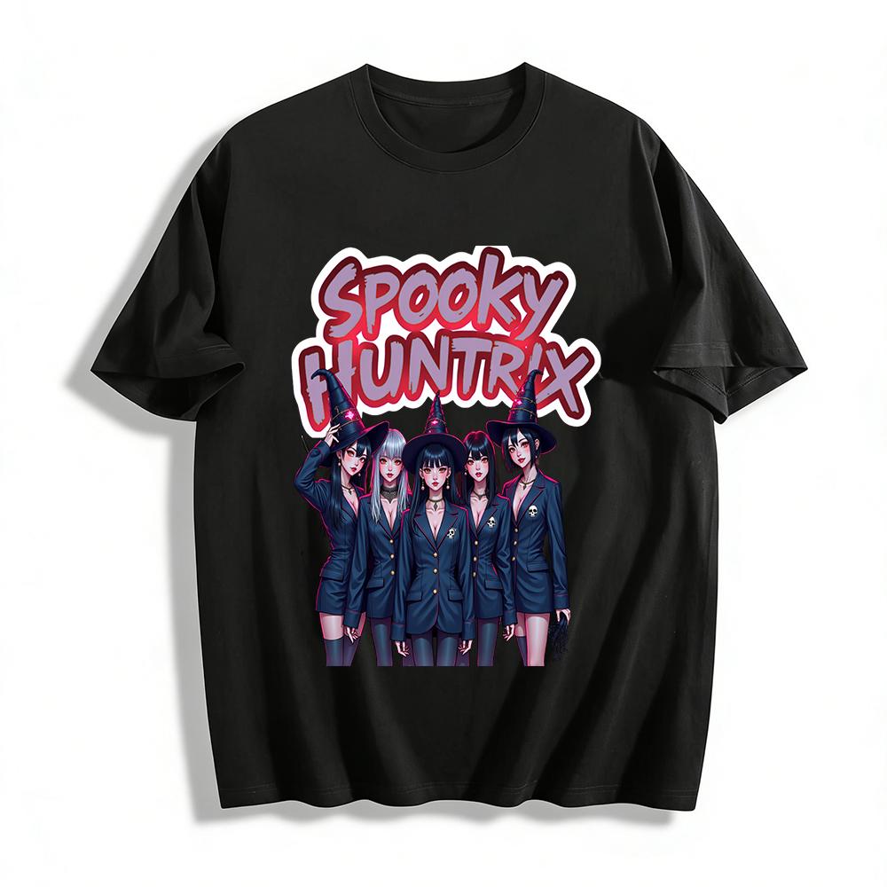 Spooky Huntrix Witch Group Print Long Sleeve Top Dark Style Cool Girl Trendy Brand T-shirt Pure cotton T-shirt XXS
Spooky Huntrix Witch Group Print Long Sleeve Top Dark Style Cool Girl Trendy Brand T-shirt Pure cotton T-shirt XXS