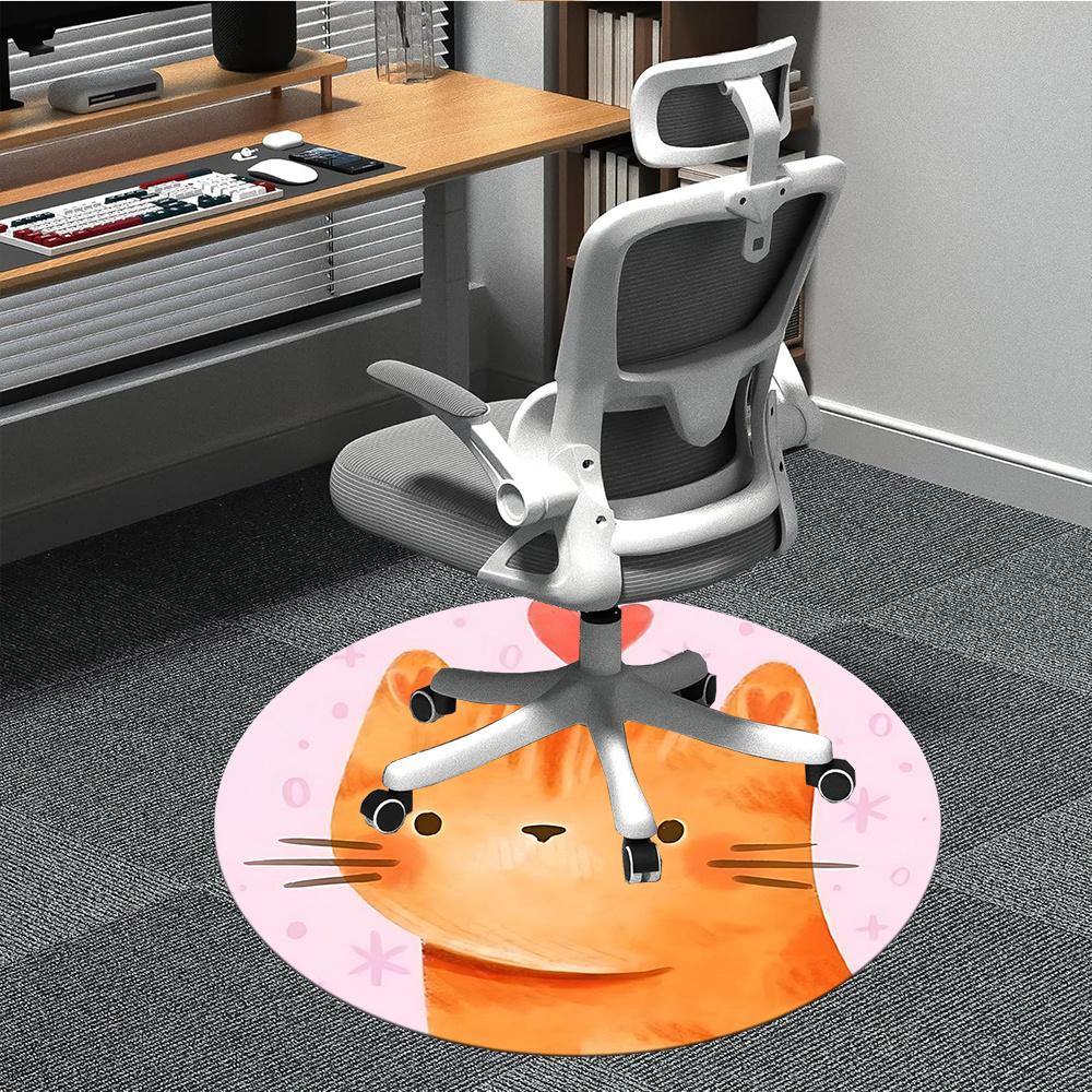 1pcCat Love Office Round Area Rug, Indoor Mat Suitable ForOffice, Under Office Chairs Bedroom Living Room Home Decor, Room Deco 092 80cm by 80cm
1pcCat Love Office Round Area Rug, Indoor Mat Suitable ForOffice, Under Office Chairs Bedroom Living Room Home Decor, Room Deco 092 80cm by 80cm