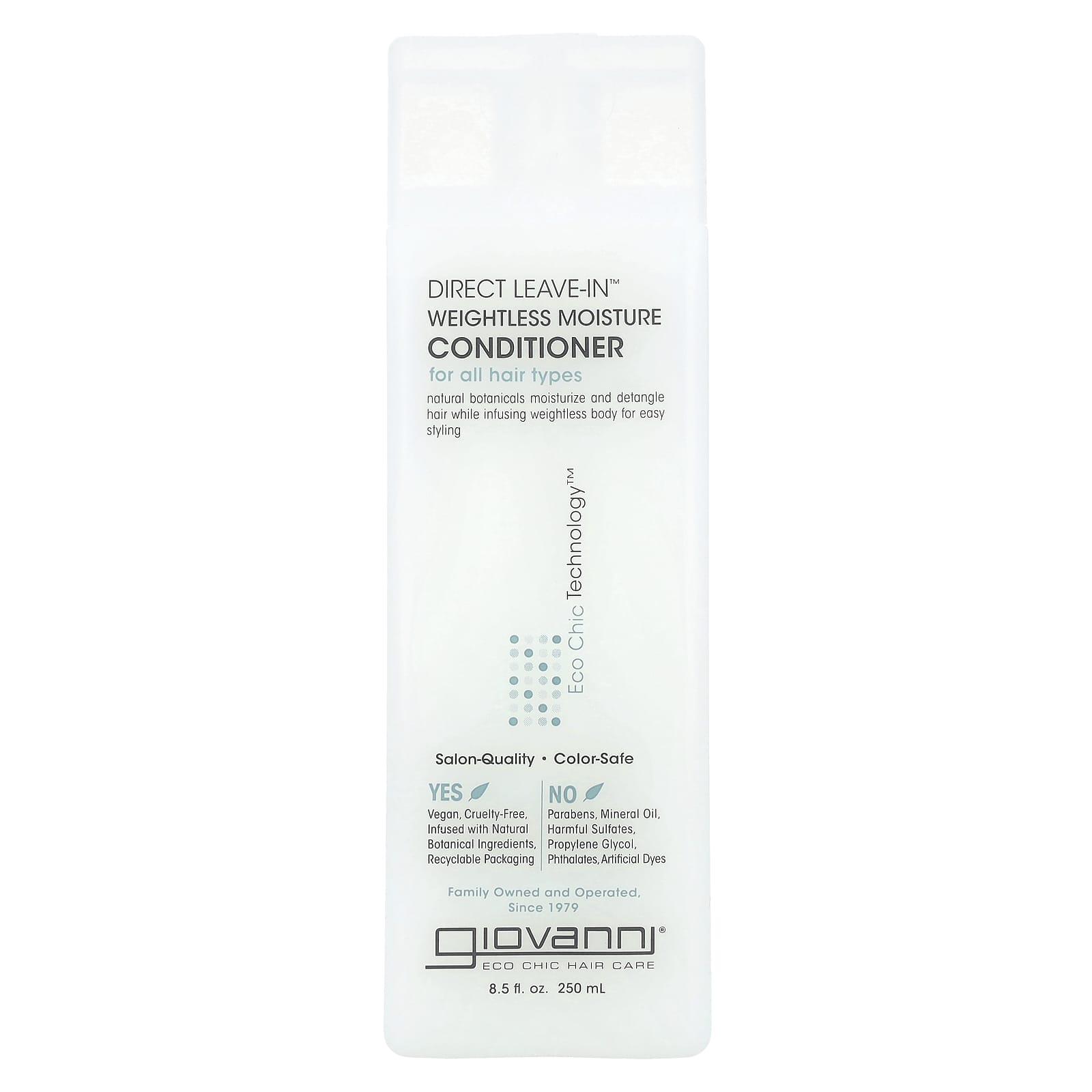 Direct Leave-In Weightless Moisture Conditioner, For All Hair Types, 250 Ml (8.5 Fl Oz)
Direct Leave-In Weightless Moisture Conditioner, For All Hair Types, 250 Ml (8.5 Fl Oz)