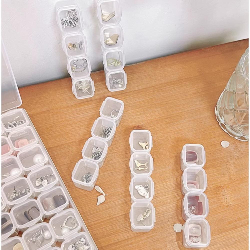 Separate Storage Jewelry Storage Box Oxidation Prevention Earrings Studs Organizer Household
Separate Storage Jewelry Storage Box Oxidation Prevention Earrings Studs Organizer Household