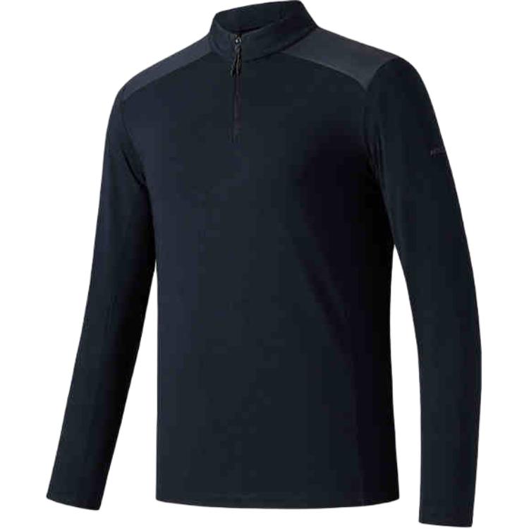 Anta Champion Outdoor Series Sports Casual Simple Color Block Stand Collar Long Sleeve Knit Shirt Men tops Basic-Black 152520403-4 4XL
Anta Champion Outdoor Series Sports Casual Simple Color Block Stand Collar Long Sleeve Knit Shirt Men tops Basic-Black 152520403-4 4XL
