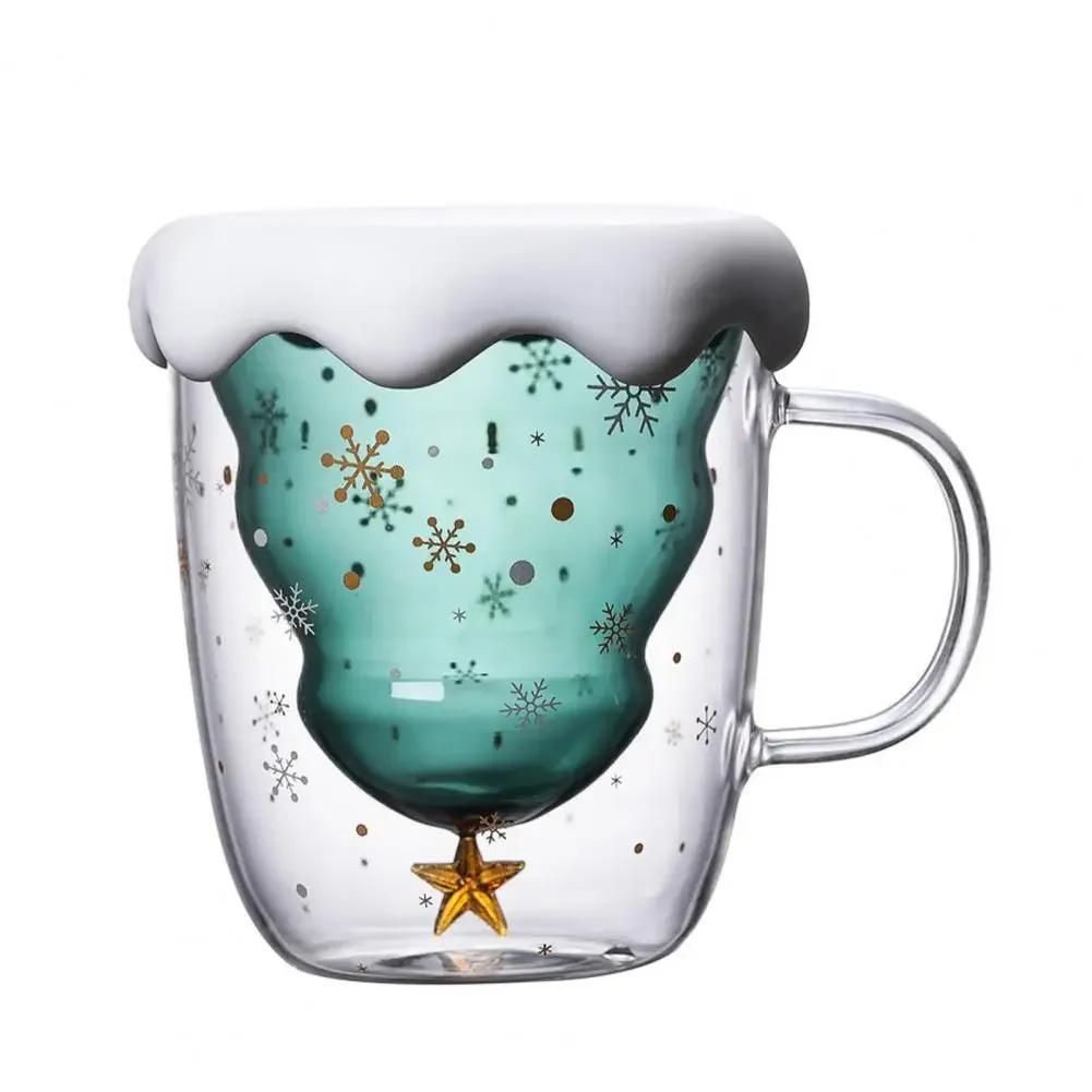 Double Layer Christmas Tree Mug Mountain Glass cup Heat Cold Resistance Glass Coffee Cup Cartoon Christmas Gift Milk Juice Cup 401-500ml
Double Layer Christmas Tree Mug Mountain Glass cup Heat Cold Resistance Glass Coffee Cup Cartoon Christmas Gift Milk Juice Cup 401-500ml