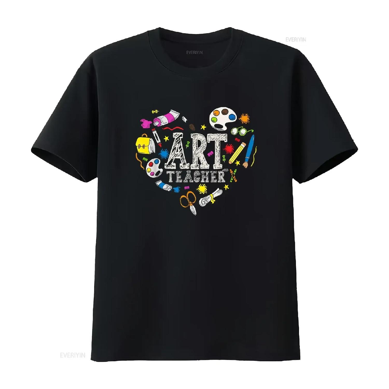 Art Teacher T Shirt Therapist Cute Heart School vintage Washed Casual Versatile Slightly streetwear Stretched homme Unisex XXXXXL різнокольоровий
Art Teacher T Shirt Therapist Cute Heart School vintage Washed Casual Versatile Slightly streetwear Stretched homme Unisex XXXXXL різнокольоровий