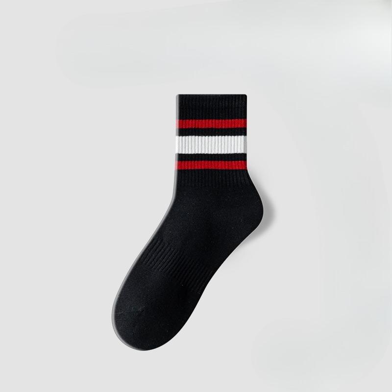 Men and Women Spring and Autumn Pure Cotton Deodorizing Running Socks 1 pair білий/червоний
Men and Women Spring and Autumn Pure Cotton Deodorizing Running Socks 1 pair білий/червоний