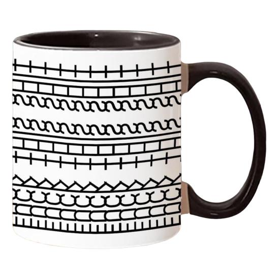 Смешное сообщение Забавная керамическая кофейная кружка Скрытая чашка для утренней рутины Юмористическая A